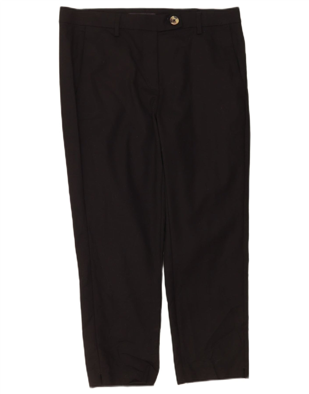 Marks & Spencer Pantalon court pour femme UK 12 Medium W30 L24 Noir