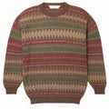 St. Bernard Pull Col Rond Homme XL Laine Géométrique Multicolore