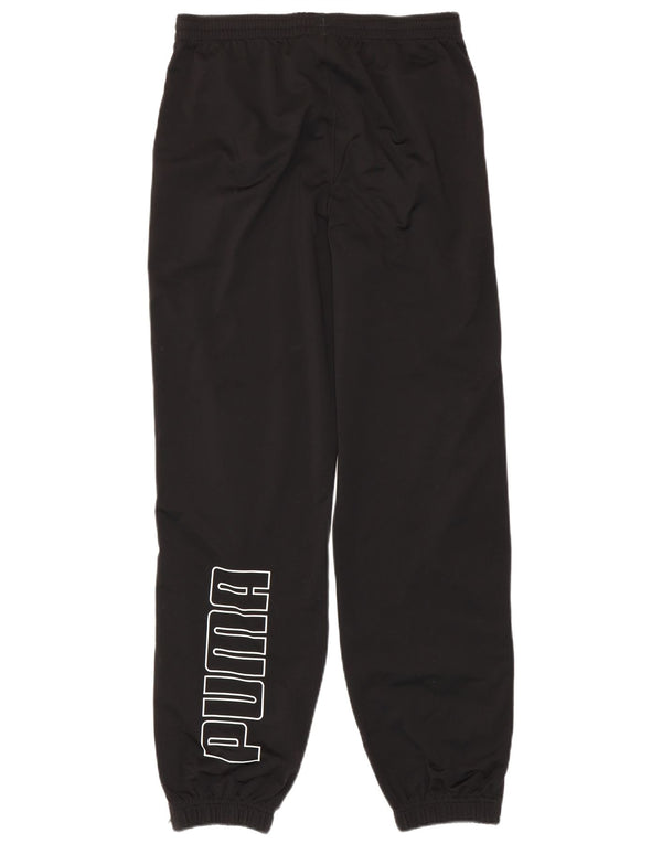 Puma Pantalon de Survêtement Graphique Garçon 15-16 ans Noir Polyester