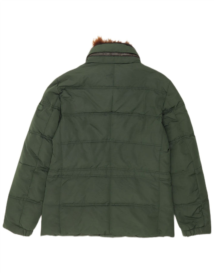 PEUTEREY Veste matelassée homme UK 36 Small Vert Polyamide