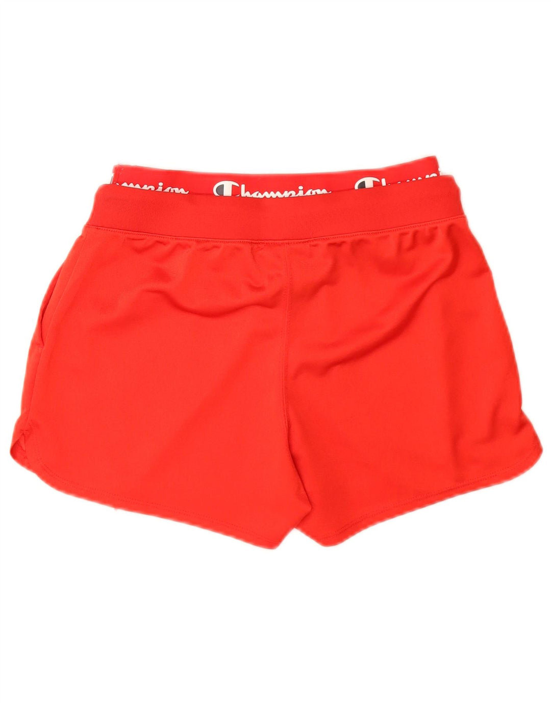 CHAMPION Short de sport graphique pour femme UK 4 XS Rouge Polyester