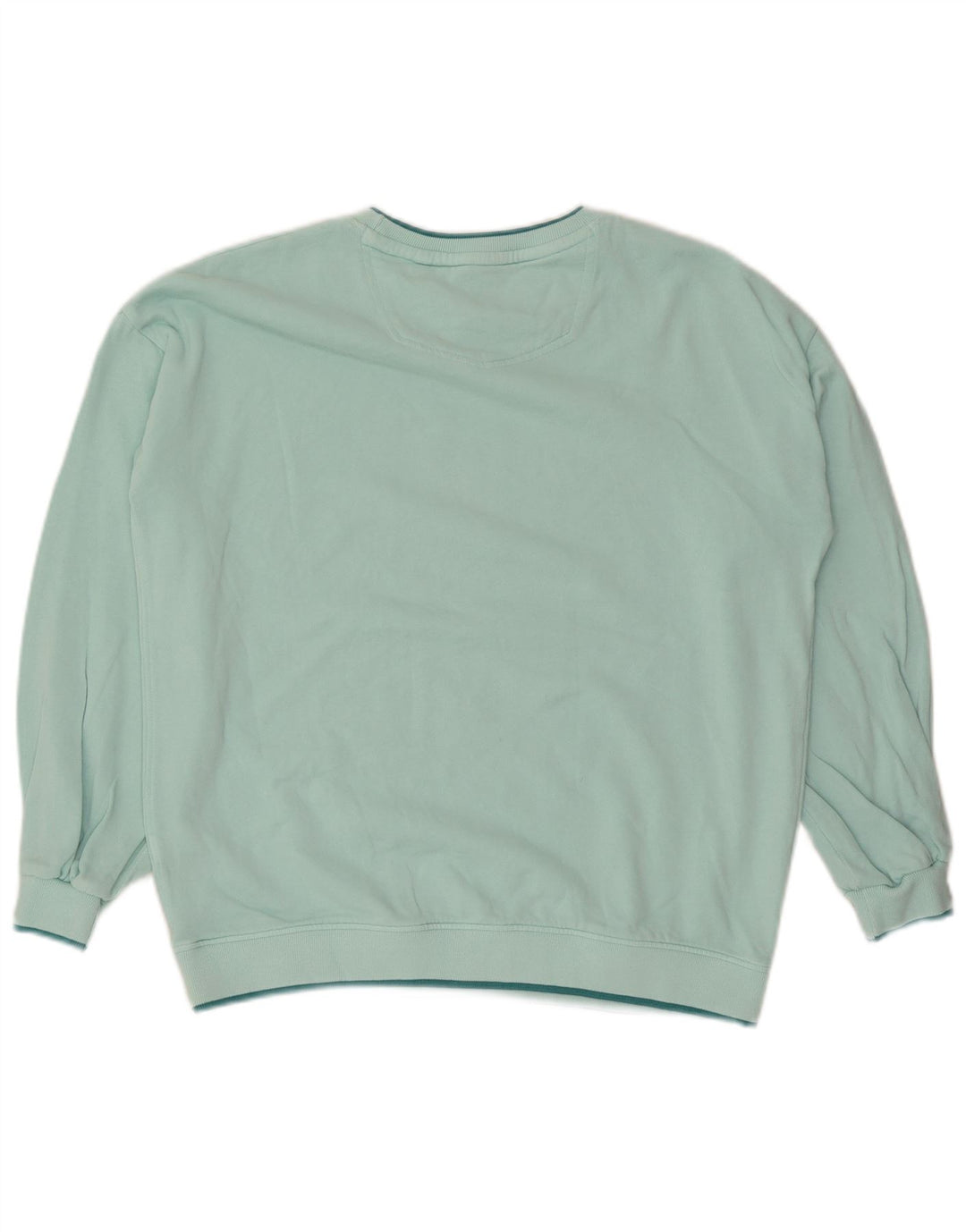Fat Face Sweat-shirt surdimensionné graphique pour femme UK 12 Turquoise moyen