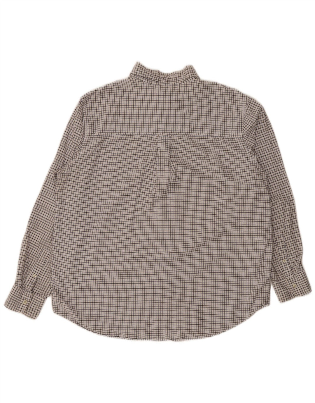 Chaps Chemise Regular Fit XL Coton à Carreaux Blanc Homme