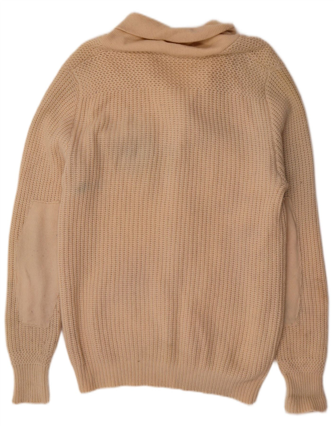 Gas Cardigan Homme Pull XL Laine Beige