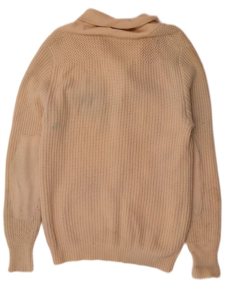 Gas Cardigan Homme Pull XL Laine Beige