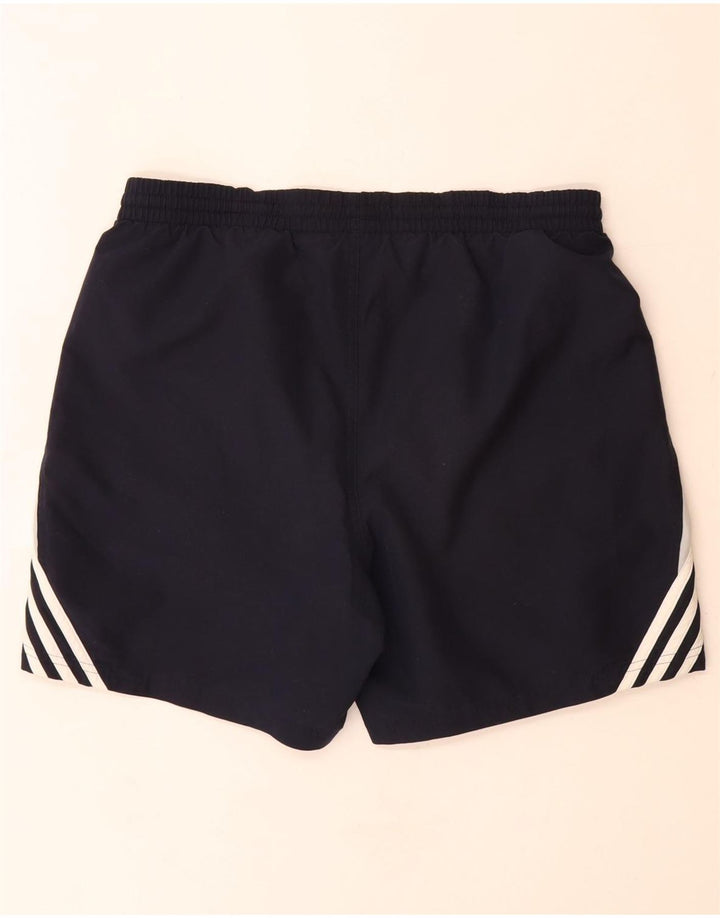 Adidas Short de sport pour homme Large en polyester color block bleu marine