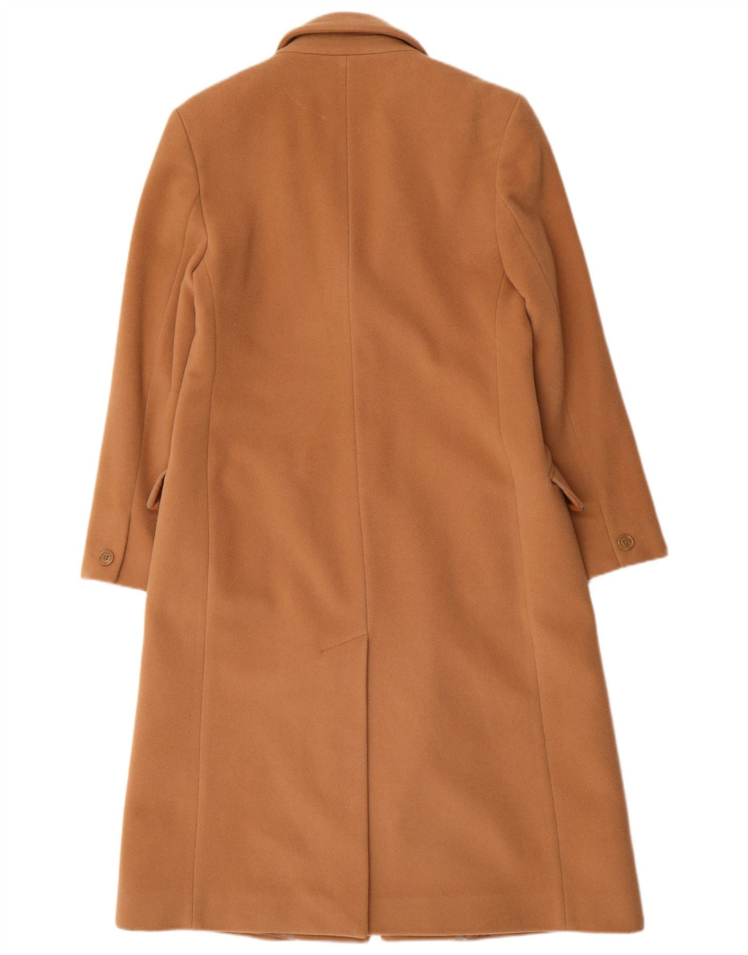 LAURA ASHLEY Manteau pour femme UK 14 Grande laine vierge marron
