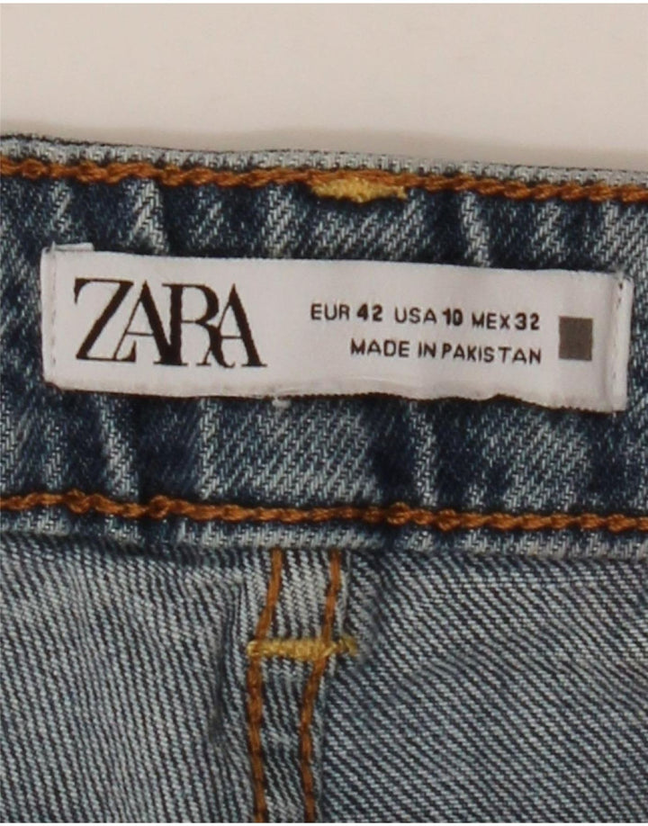 ZARA Jean droit femme EU 42 Large W32 L26 Bleu