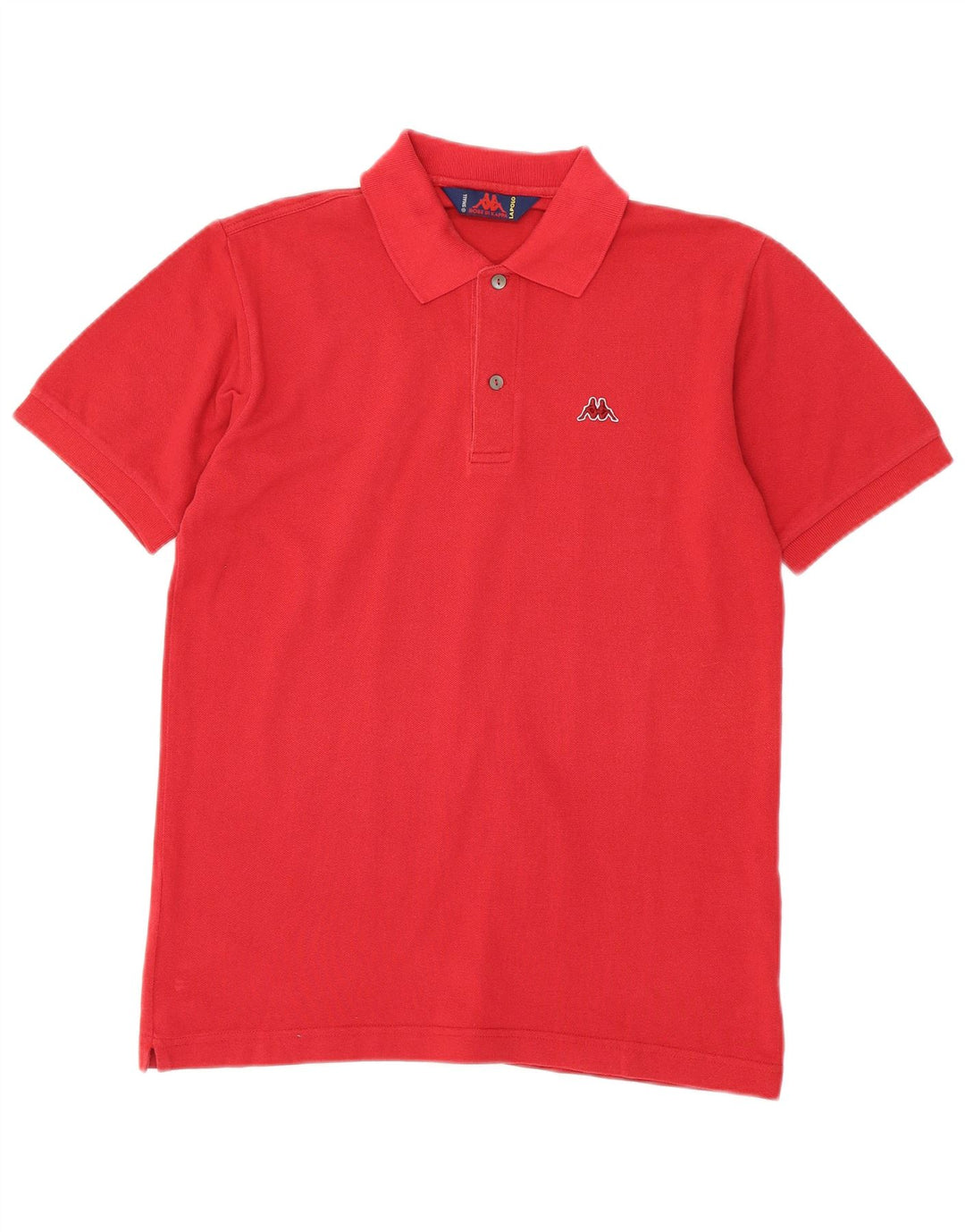Kappa Polo Homme Petit Rouge Coton