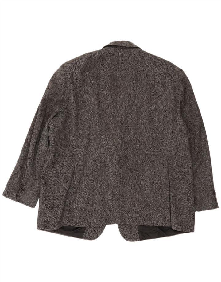 BURBERRY Veste blazer à 2 boutons pour homme UK 42 XL Gris