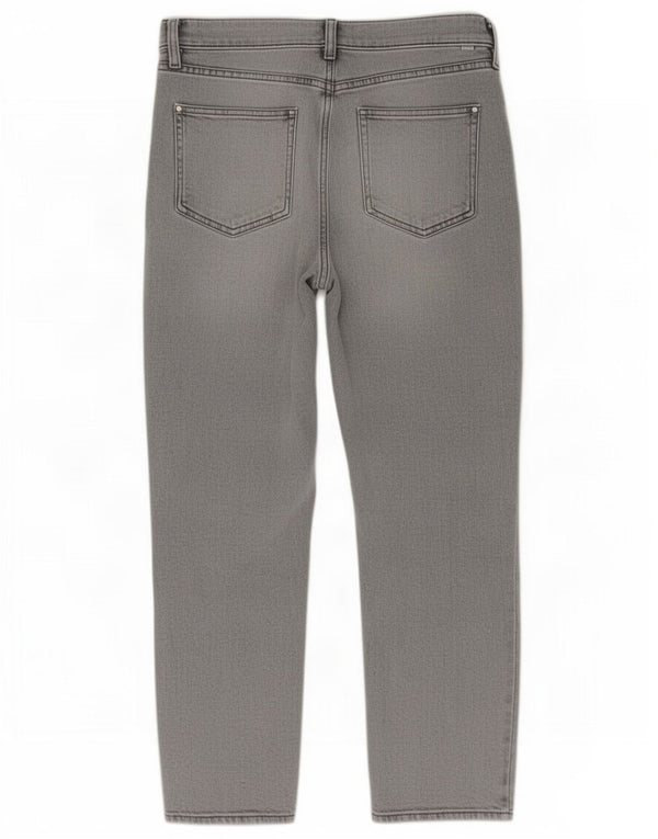 Marks & Spencer Jean court Boyfriend pour femme UK 14 Medum W32 L26 Gris
