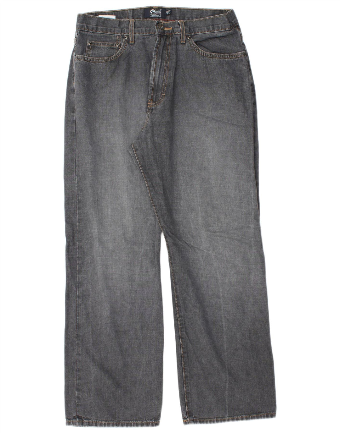 Marks & Spencer Jean droit Blue Harbor homme W32 L29 coton gris
