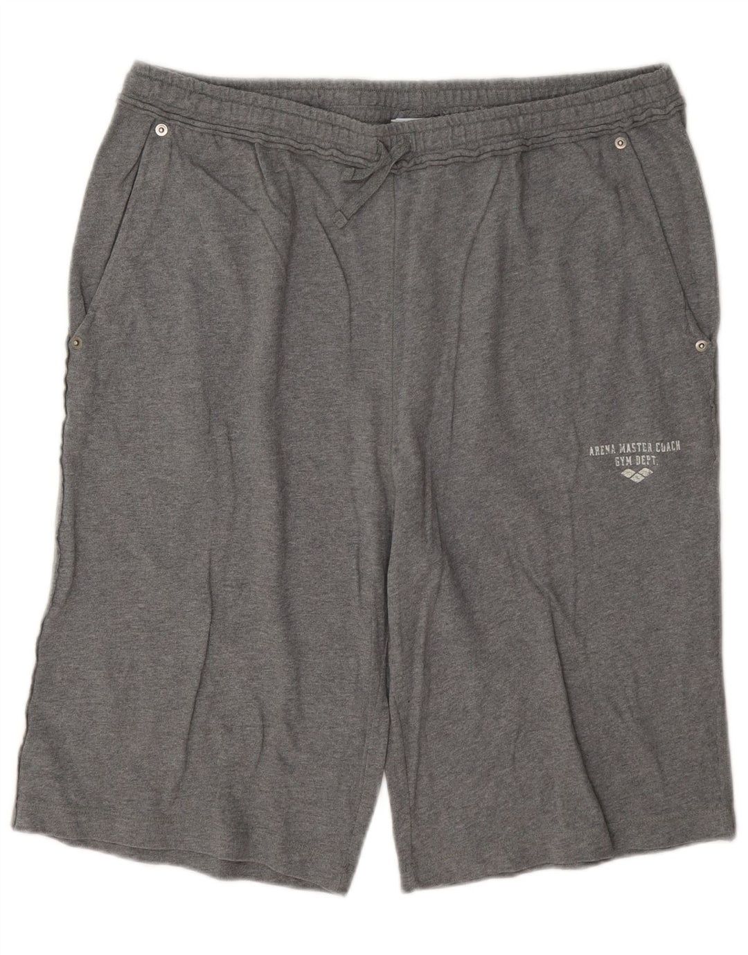 Arena Short de Sport Homme 2XL Gris Coton