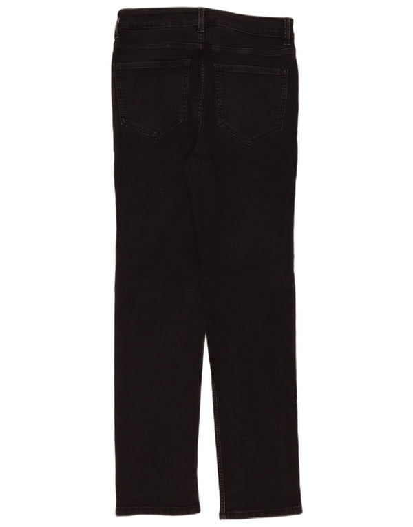 Marks & Spencer Jean droit The Sienna pour femme UK 12 Medium W30 L30 Noir