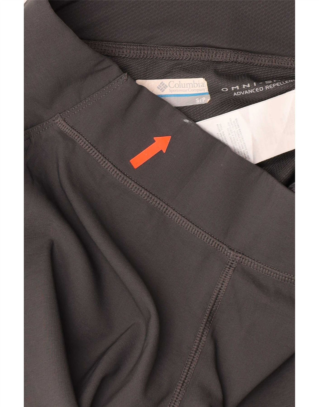 Columbia Short de sport Omni-Shield pour femme UK 8 Small Gris Polyester