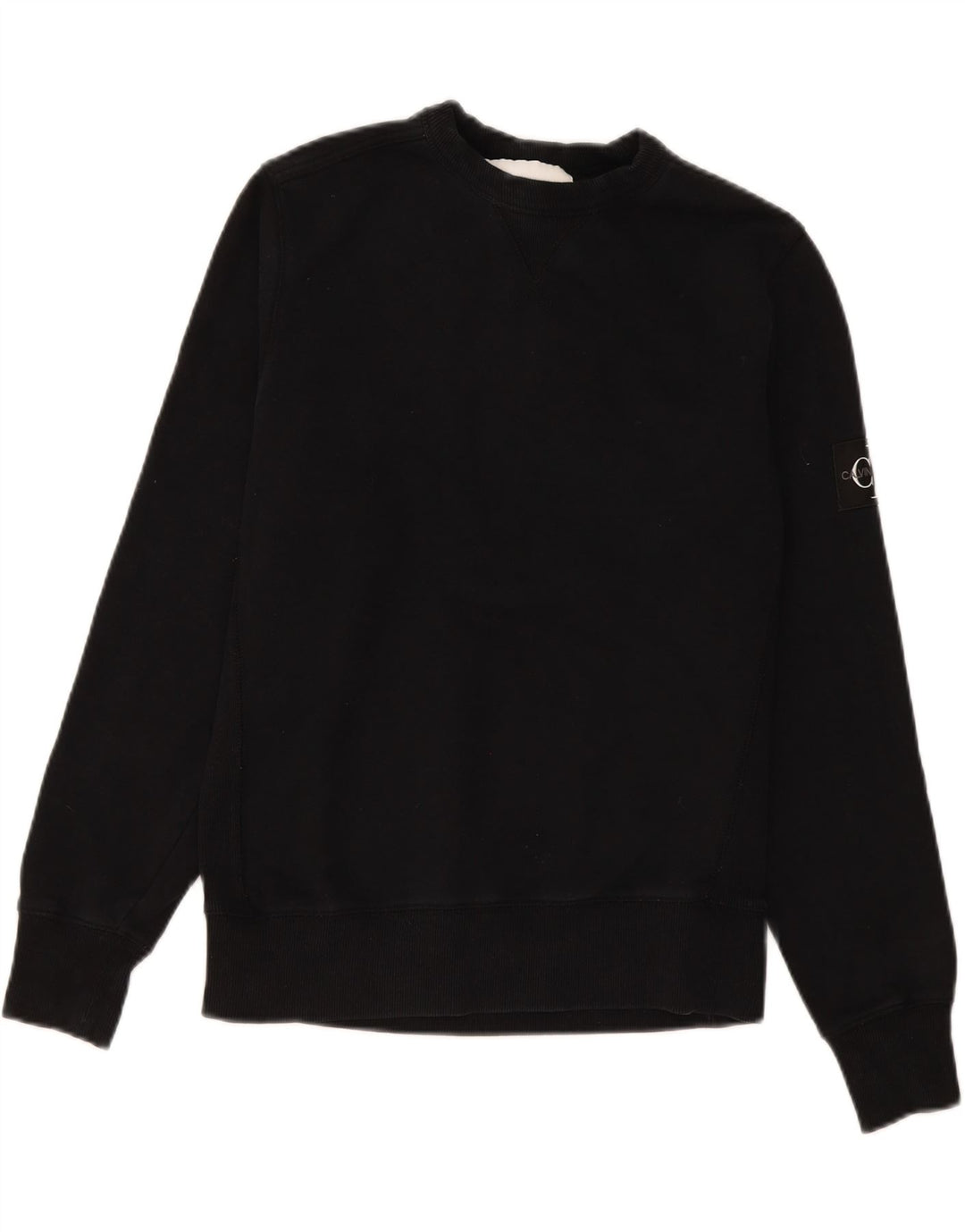 Calvin Klein Sweatshirt Jumper XS Noir Coton Homme