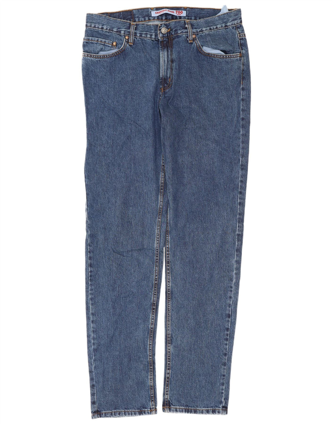 Carrera Jean Droit 700 Regular Fit W36 L33 Homme Bleu Coton