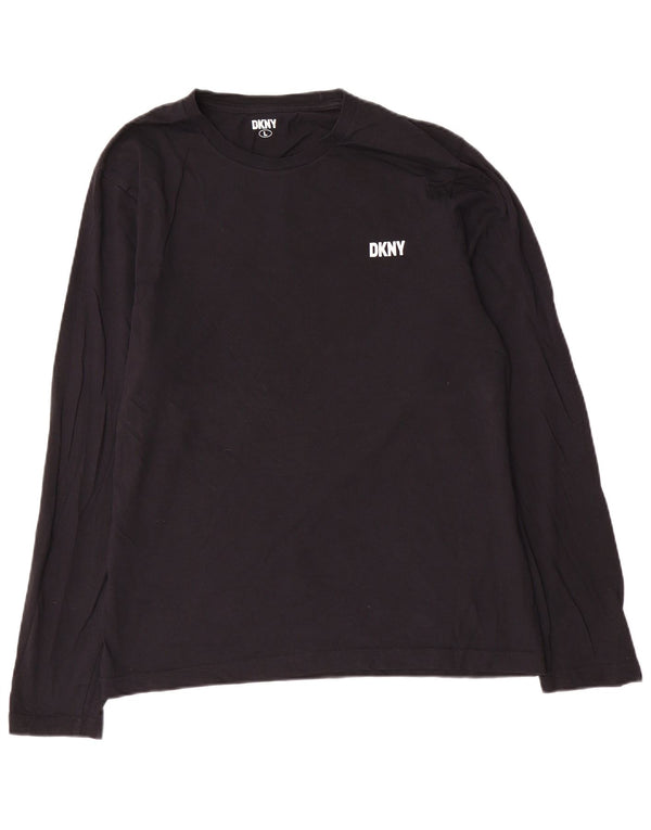 Dkny Haut Homme Manches Longues Grand Coton Noir