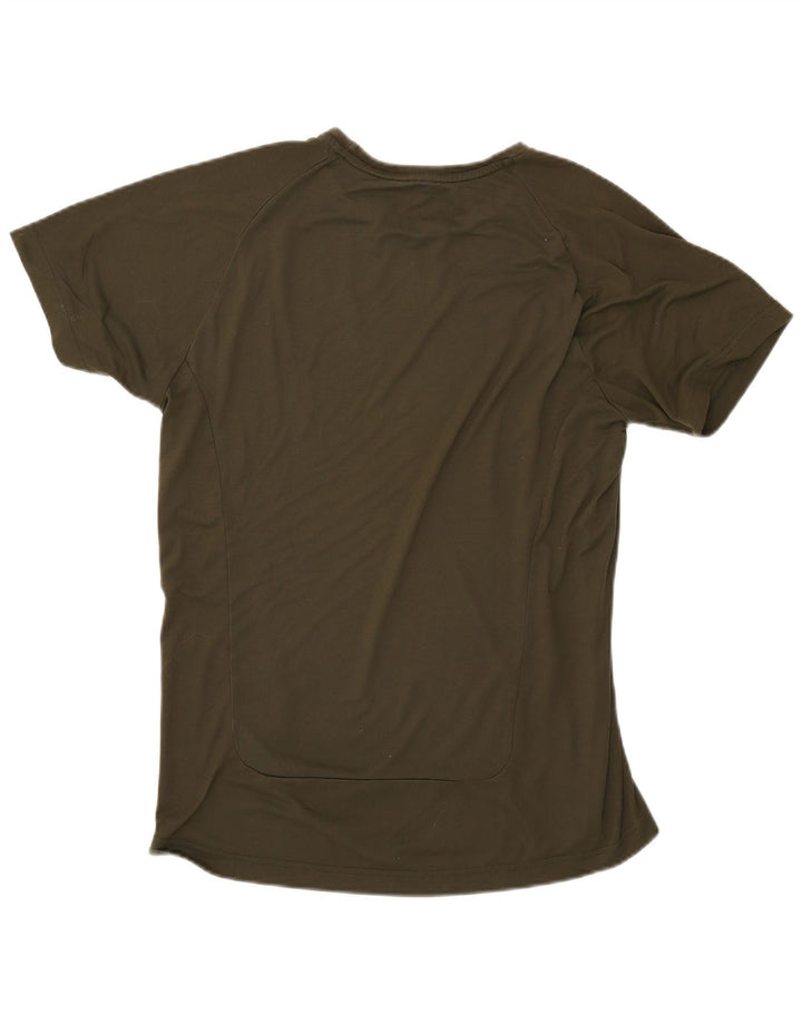 Puma T-Shirt Homme Haut Large Kaki Coton