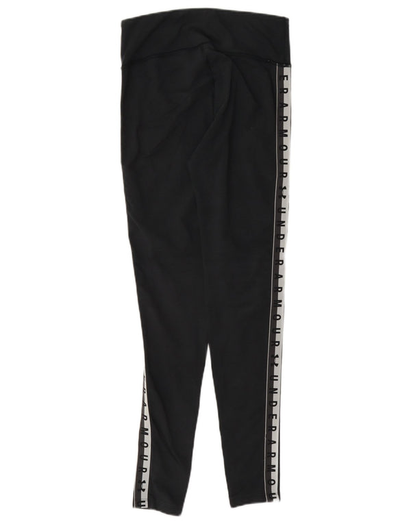 Under Armour Legging Heat Gear Slim Fit Femme UK 6 XS Noir Colorblock
