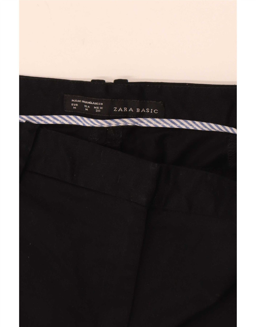 Pantalon chaud Zara Femme Moyen W28 Noir