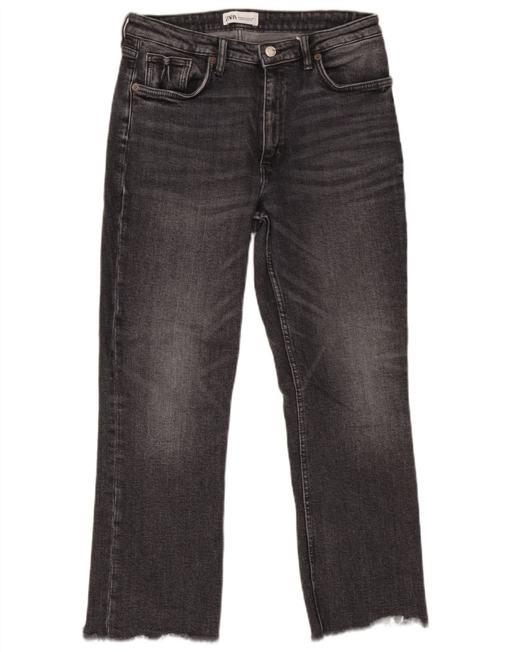 Zara Jean droit femme EU 40 Medium W30 L26 Gris