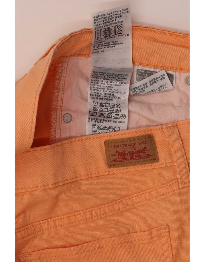 Levi's Jean Jegging Femme W34 L32 Orange Coton