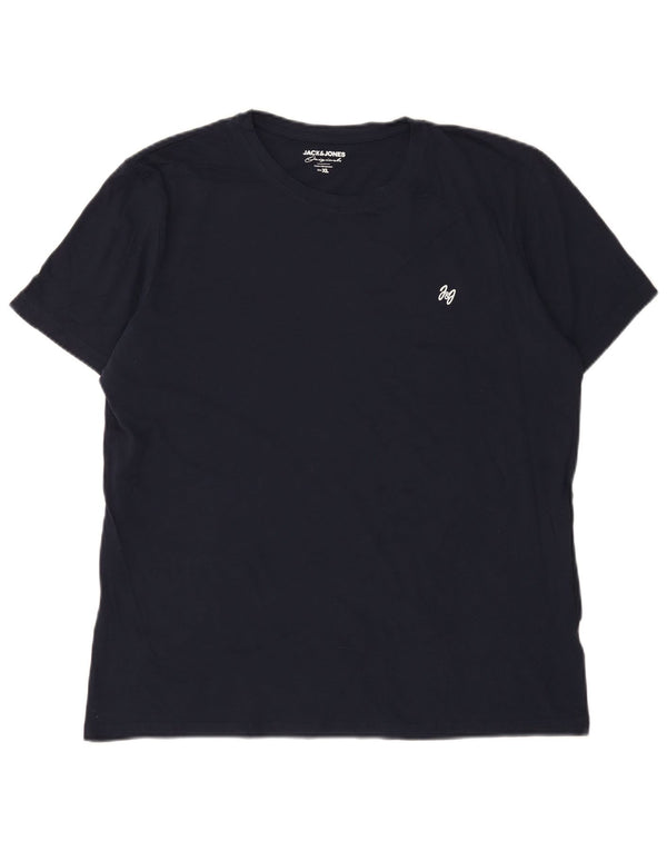 Jack & Jones T-Shirt Homme Top XL Bleu Marine