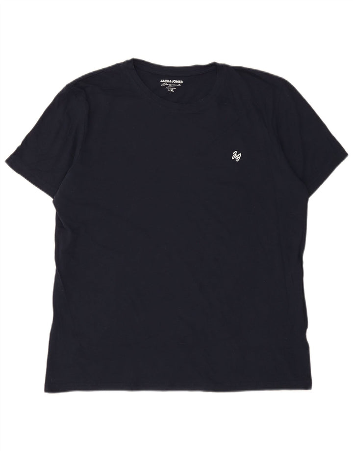 Jack & Jones T-Shirt Homme Top XL Bleu Marine