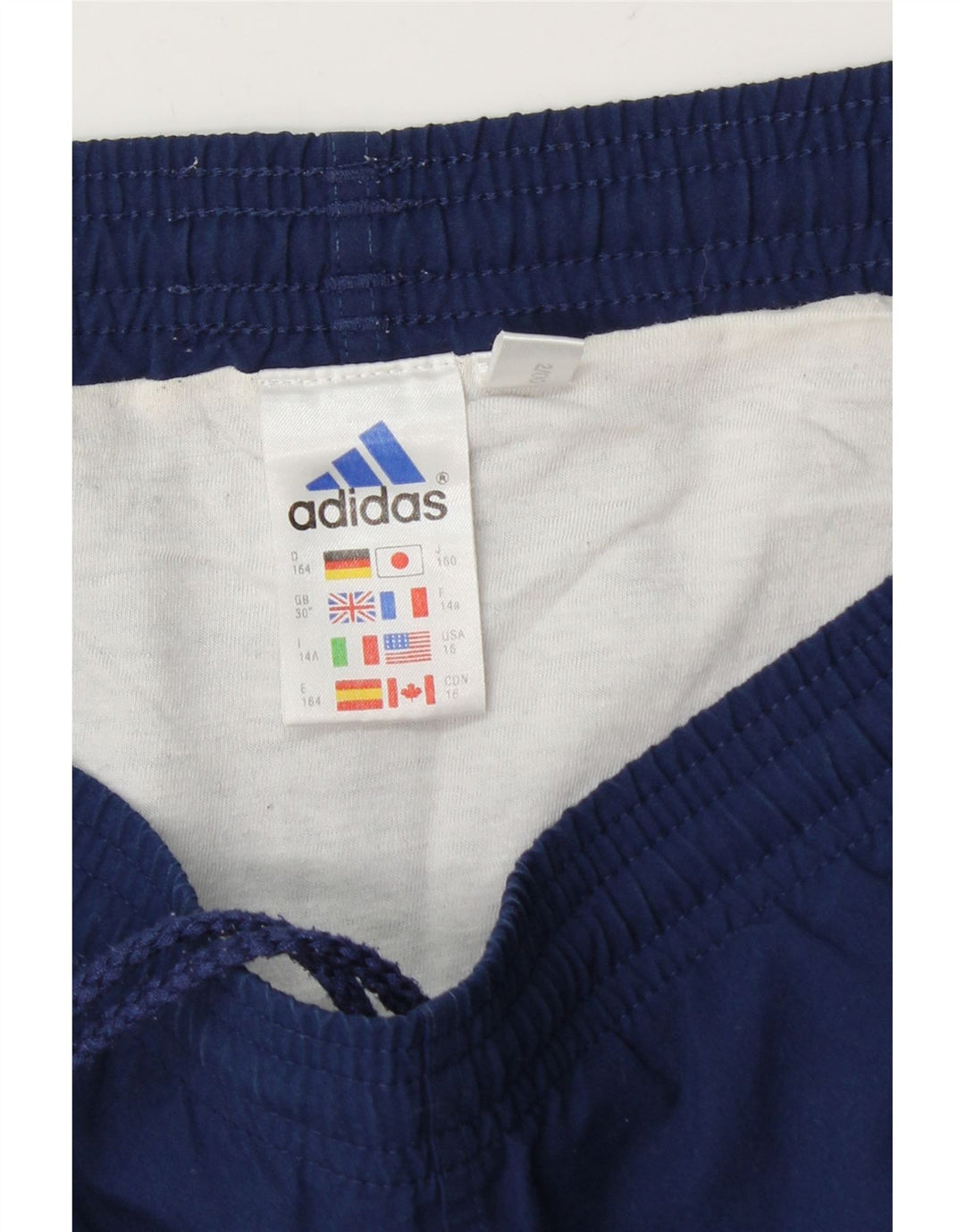 Adidas Short de sport pour homme Bleu marine moyen Polyester