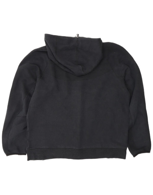 Nike Pull à capuche zippé pour homme XL en coton noir