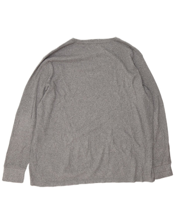Polo Ralph Lauren Haut à manches longues pour hommes 2XL Gris Coton