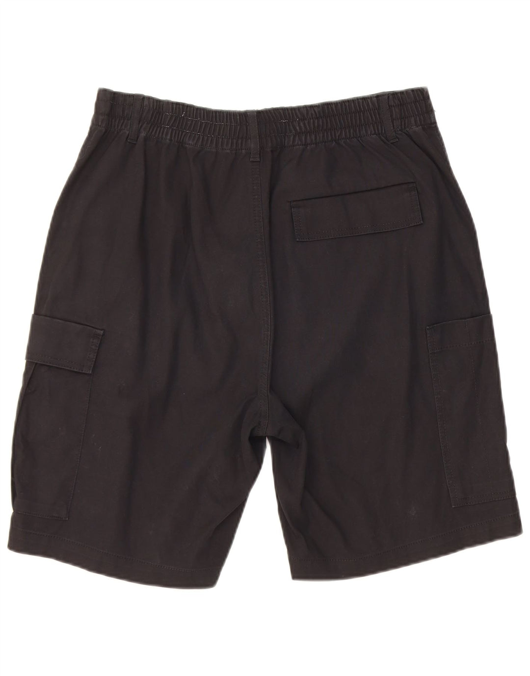 Zara Short Cargo Homme EU 42 Large W32 Coton Noir