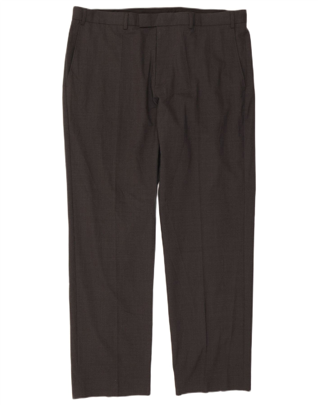 Marks & Spencer Pantalon de costume coupe classique pour homme W38 L31 Laine noire
