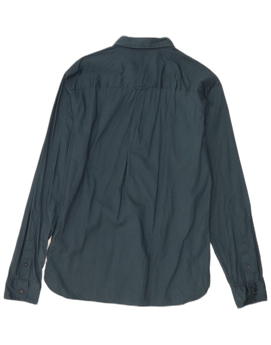 All Saints Chemise Homme Bleu Marine Moyen Coton