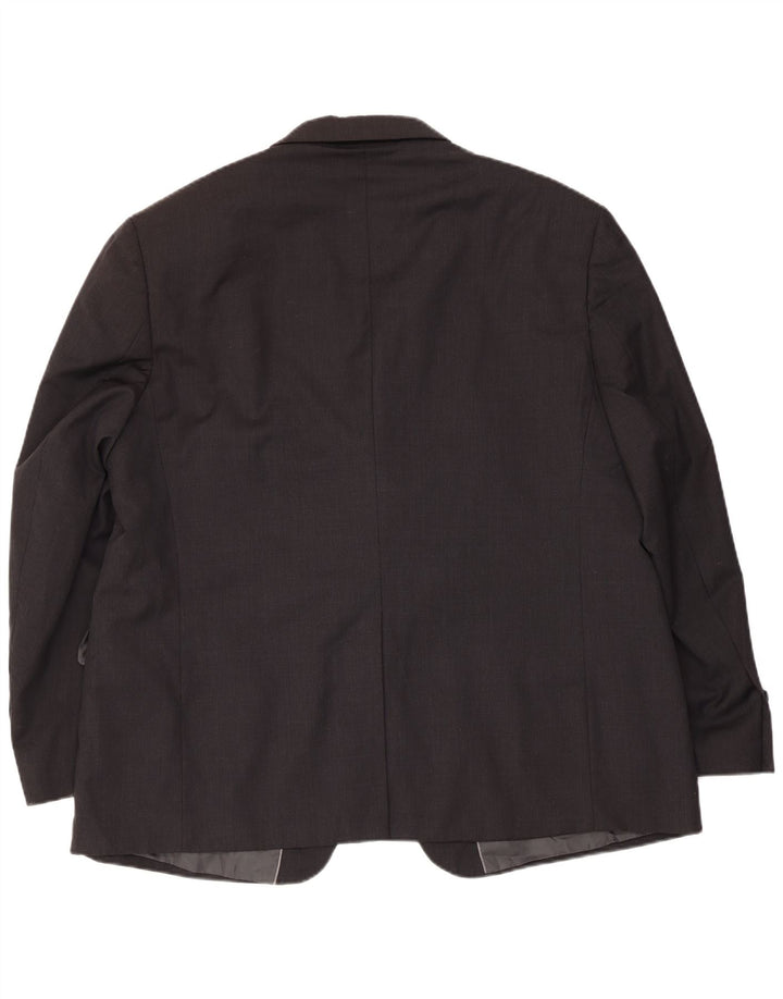 Marks & Spencer Veste blazer courte à 3 boutons pour homme UK 48 2XL Gris laine