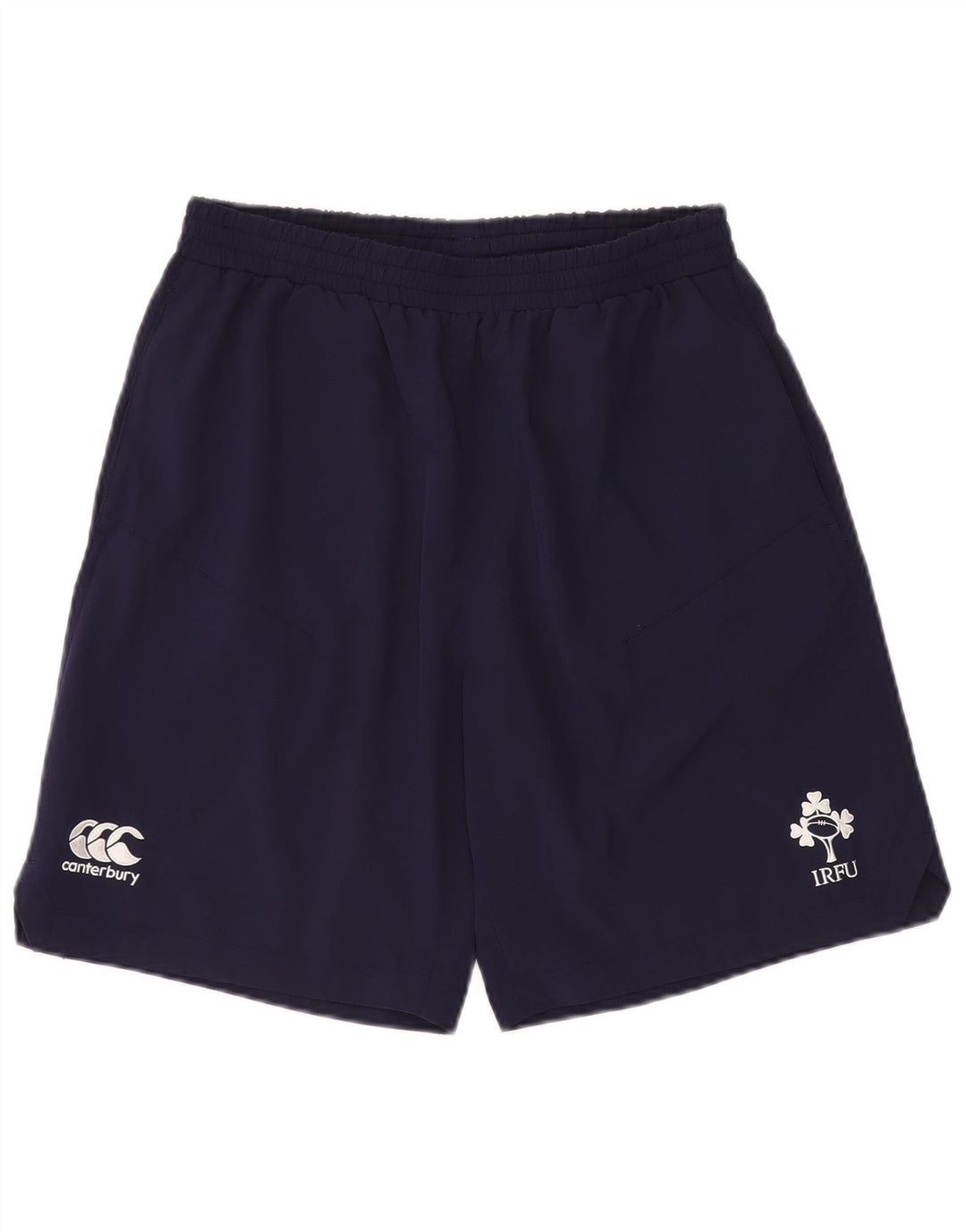 Canterbury Short de Sport Ireland Graphic Homme Bleu Marine Moyen Polyester