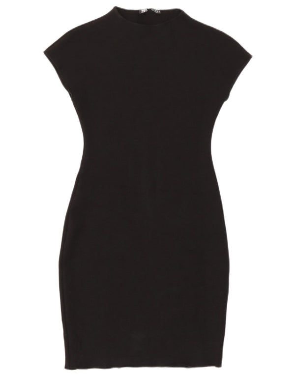 Zara Robe moulante pour femme UK 8 Small Noir