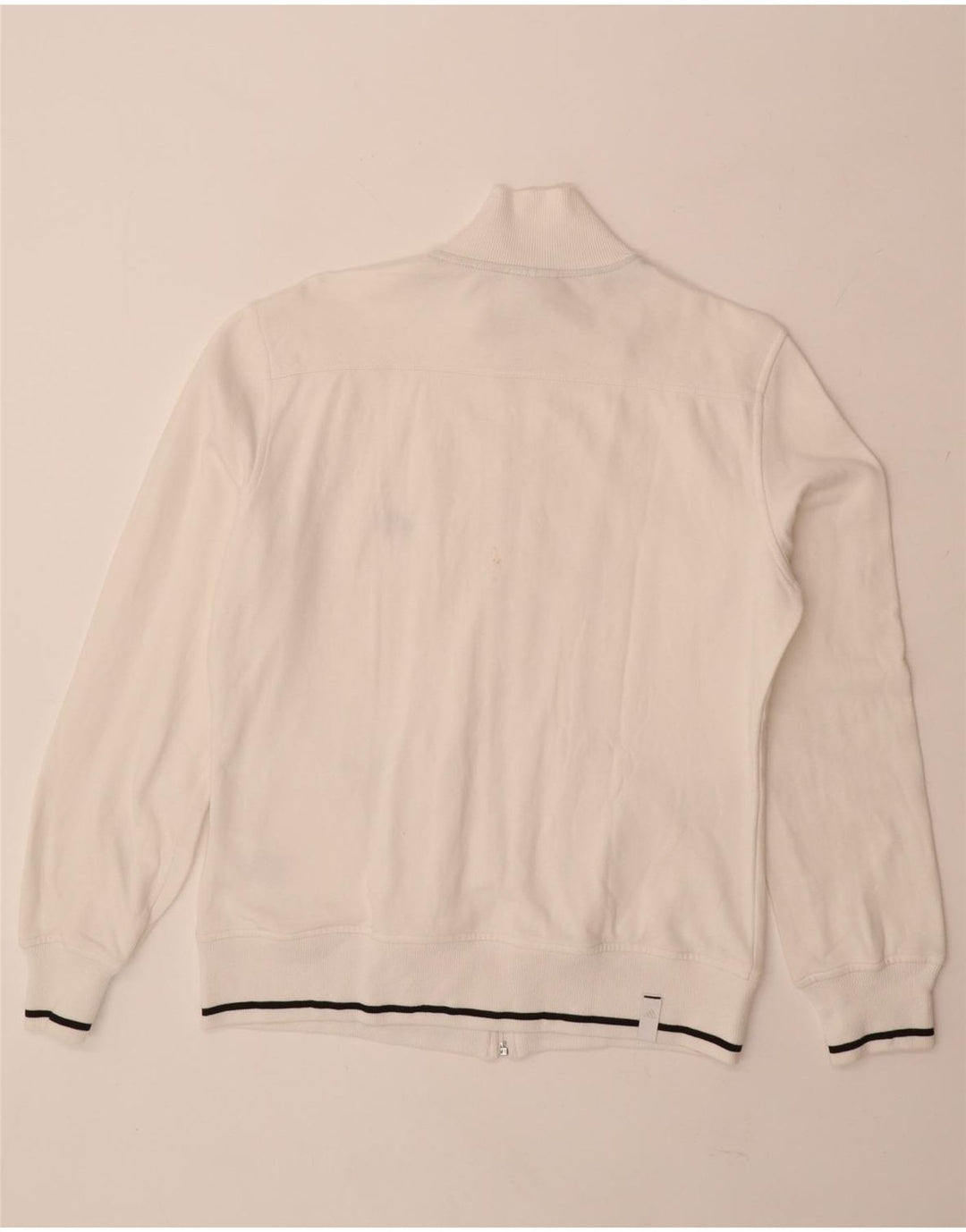 ADIDAS Veste de survêtement pour homme UK 40/42 Coton blanc moyen