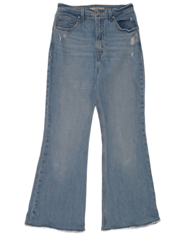 Levi's Jean Évasé Taille Haute Effet Déchiré W26 L27 Femme Bleu Coton