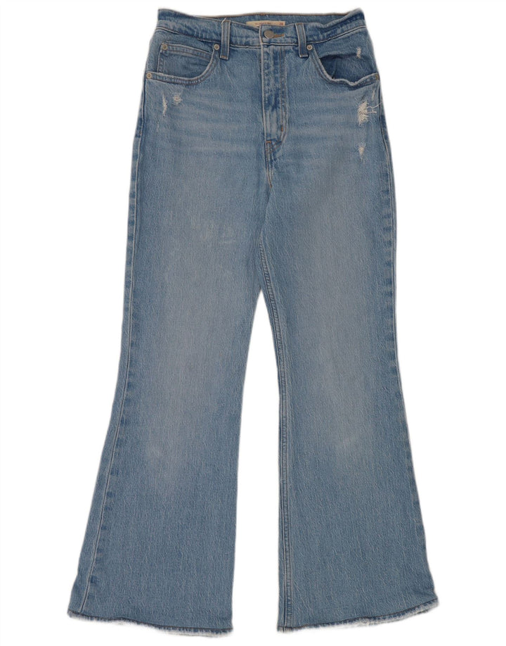 Levi's Jean Évasé Taille Haute Effet Déchiré W26 L27 Femme Bleu Coton