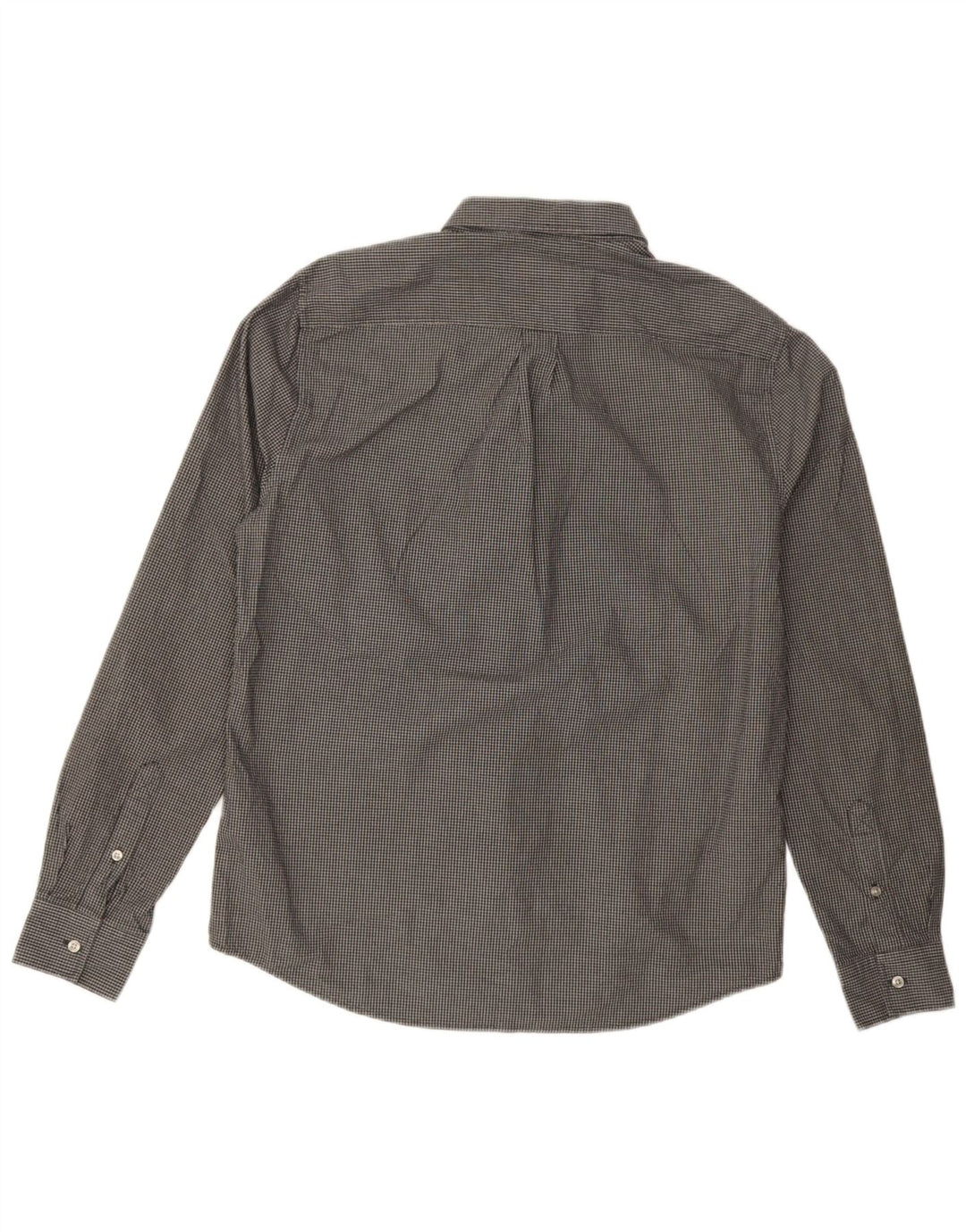 Superdry Chemise Regular Fit Homme Gris Carreaux Coton