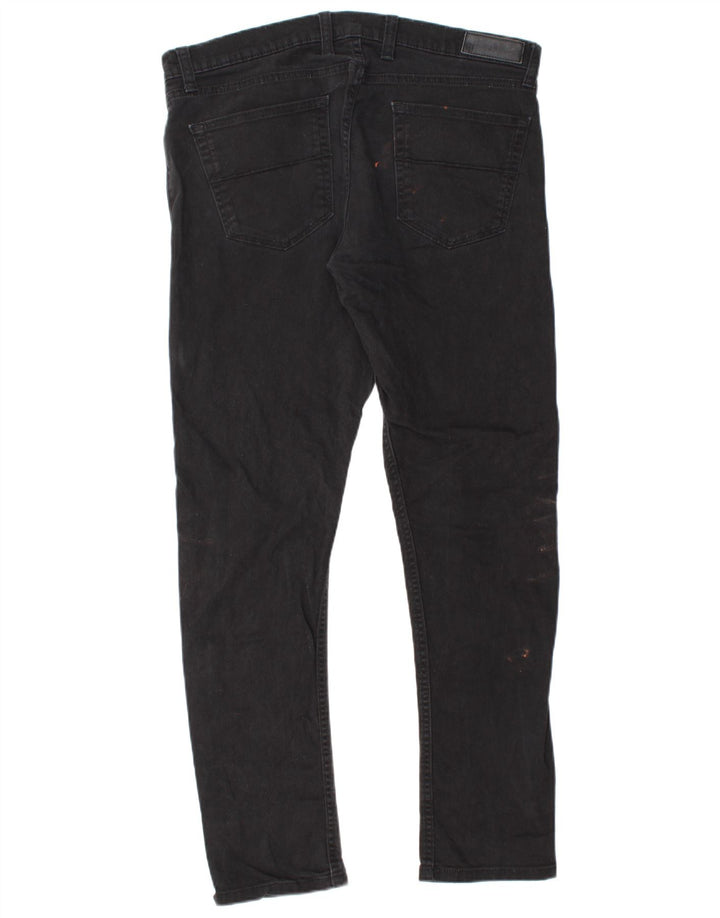 Marks & Spencer Jean Slim Homme W36 L33 Coton Noir
