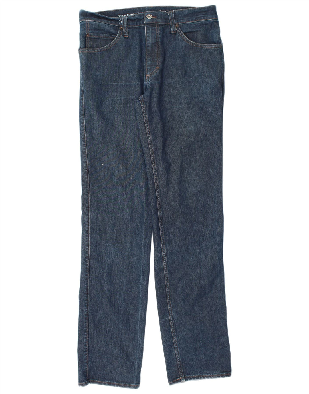 MUSTANG Jean droit Tramper homme W32 L36 bleu marine coton