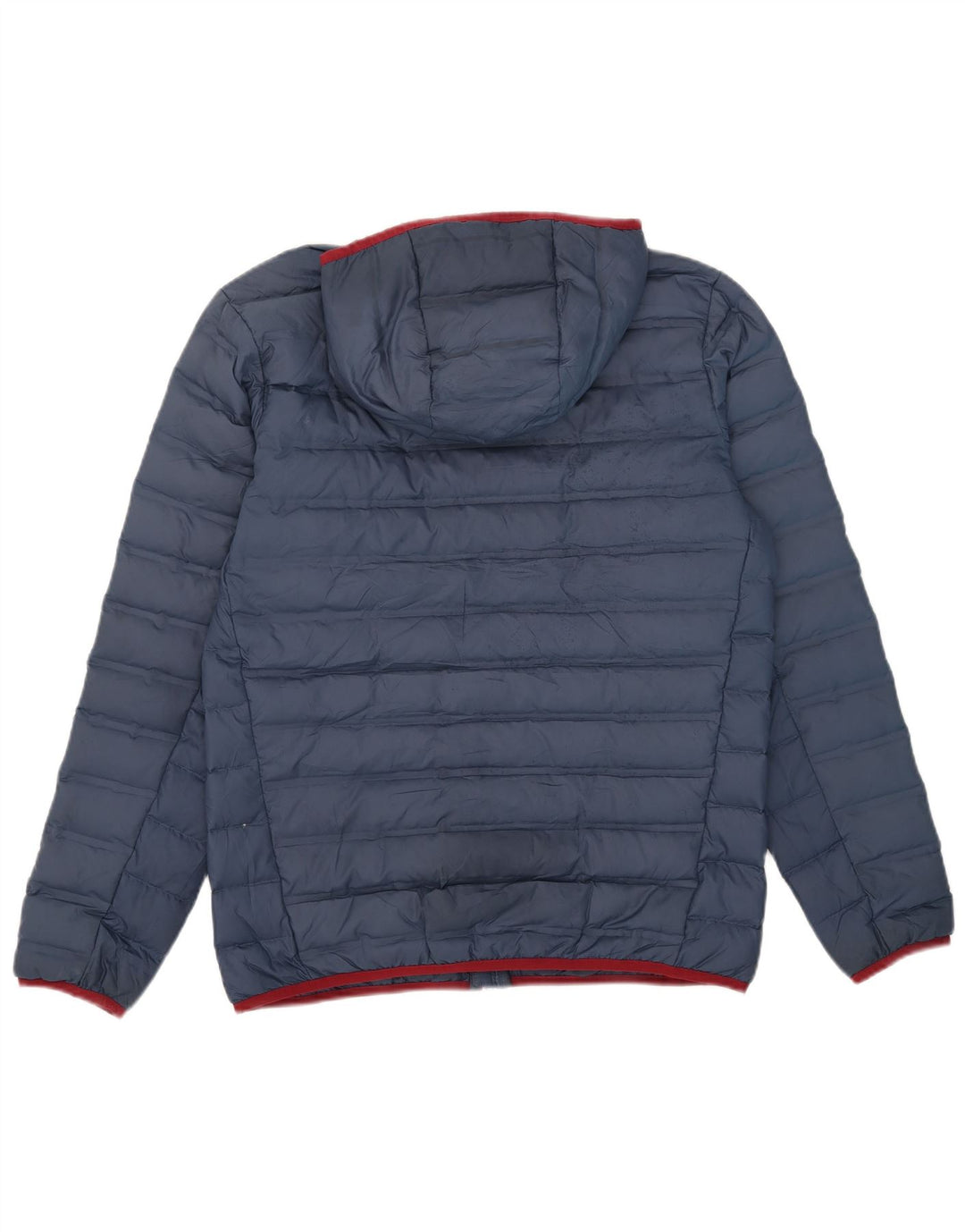 Columbia Veste rembourrée à capuche pour homme UK 38 Bleu marine moyen Polyester
