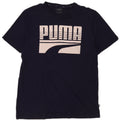 Puma T-shirt graphique pour homme, grand, bleu marine