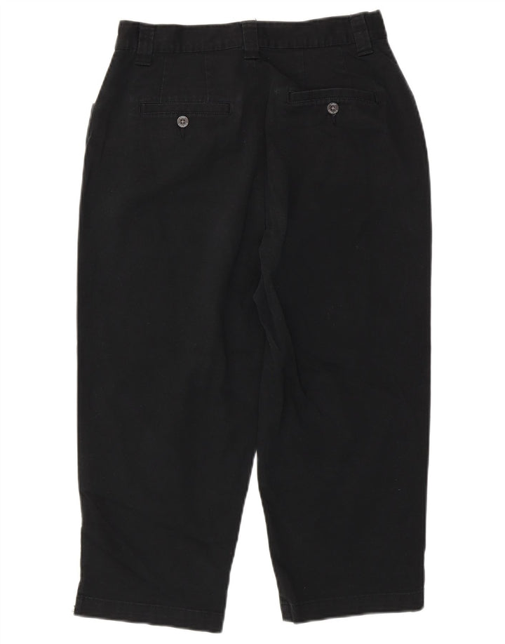 LEE Pantalon Capri fuselé taille haute pour femme US 6 Medium W30 L20 Noir