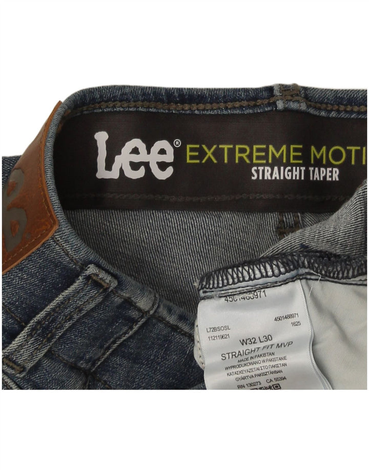 Lee Jean Droit Flex Tapered Homme W32 L30 Bleu Coton