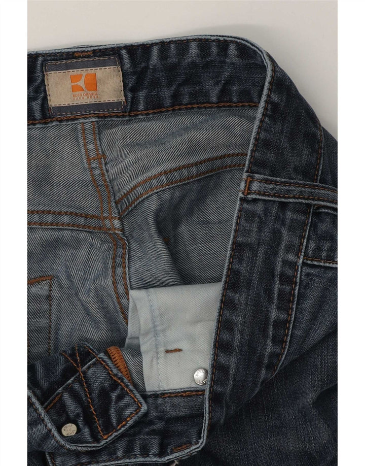 Hugo Boss Jean droit W32 L30 pour homme Bleu