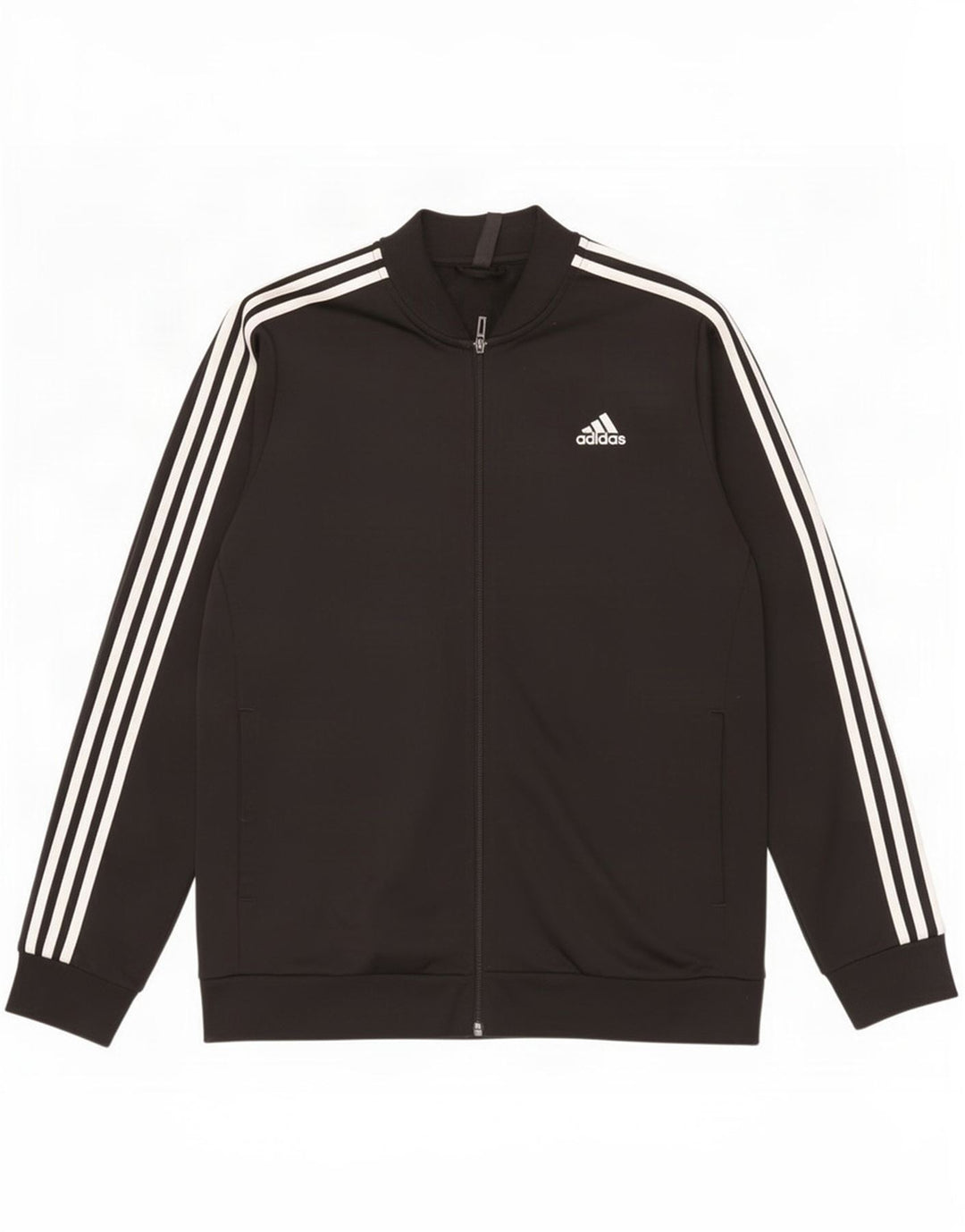 Adidas Veste de survêtement pour homme Large Noir Polyester